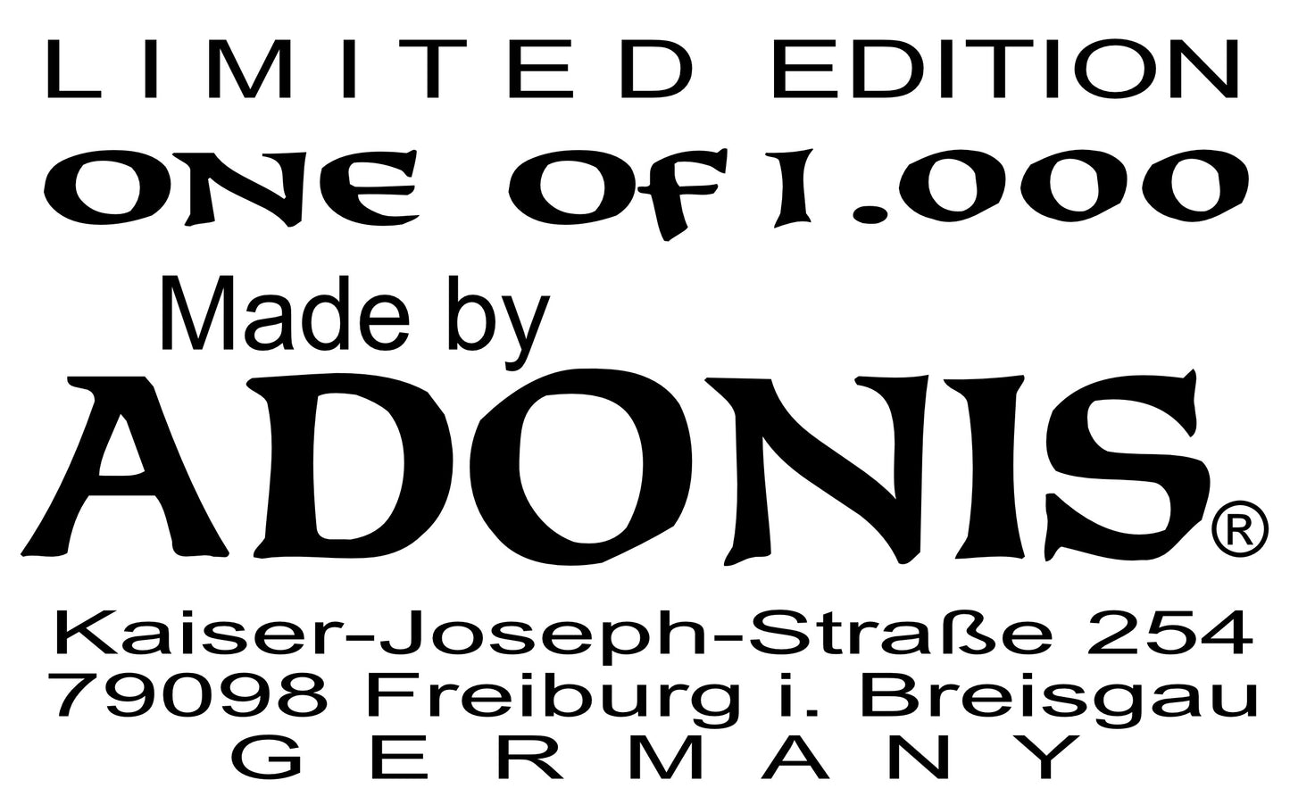 ADONIS Brother againgst Brother Streetwear Shirt burgund