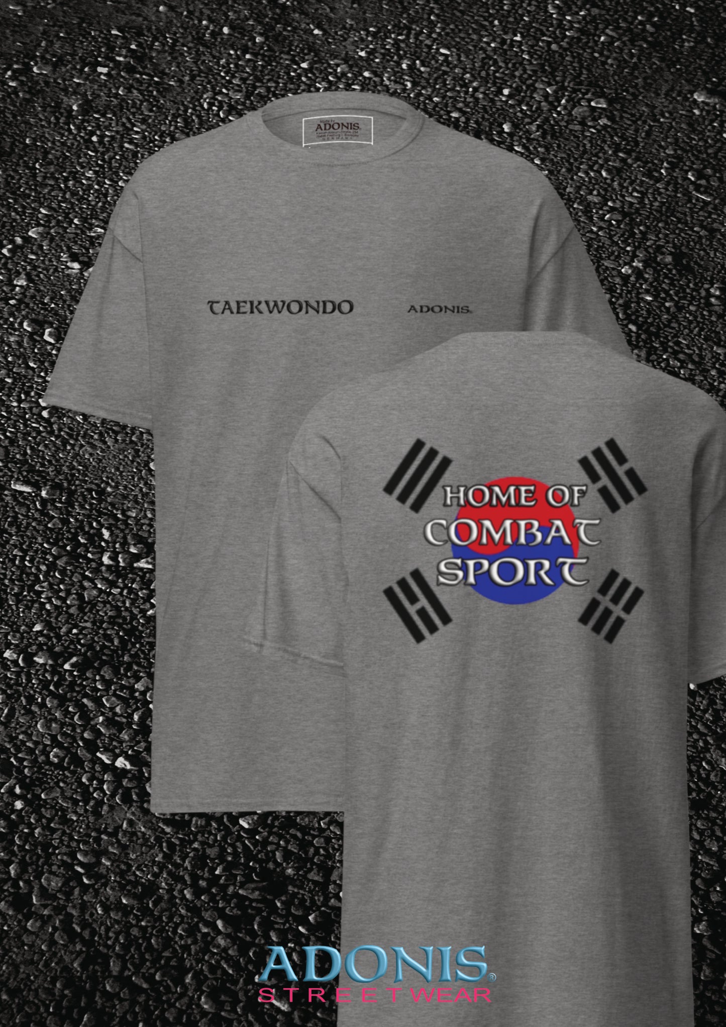 Adonis Home of Taekwondo unisex T-Shirt