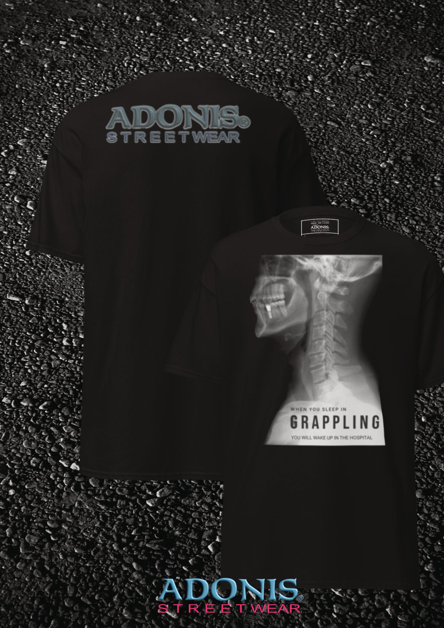 Adonis Grappling Hospital Unisex Streetwear T-Shirt