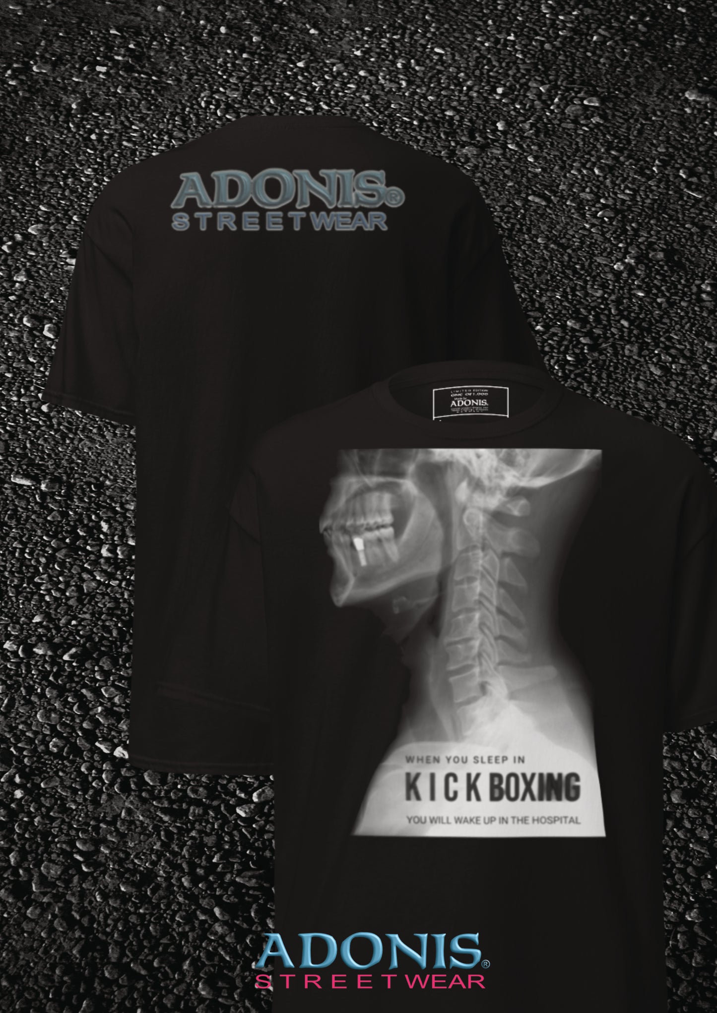 Adonis Hospital Kickboxing Unisex Streetwear T-Shirt