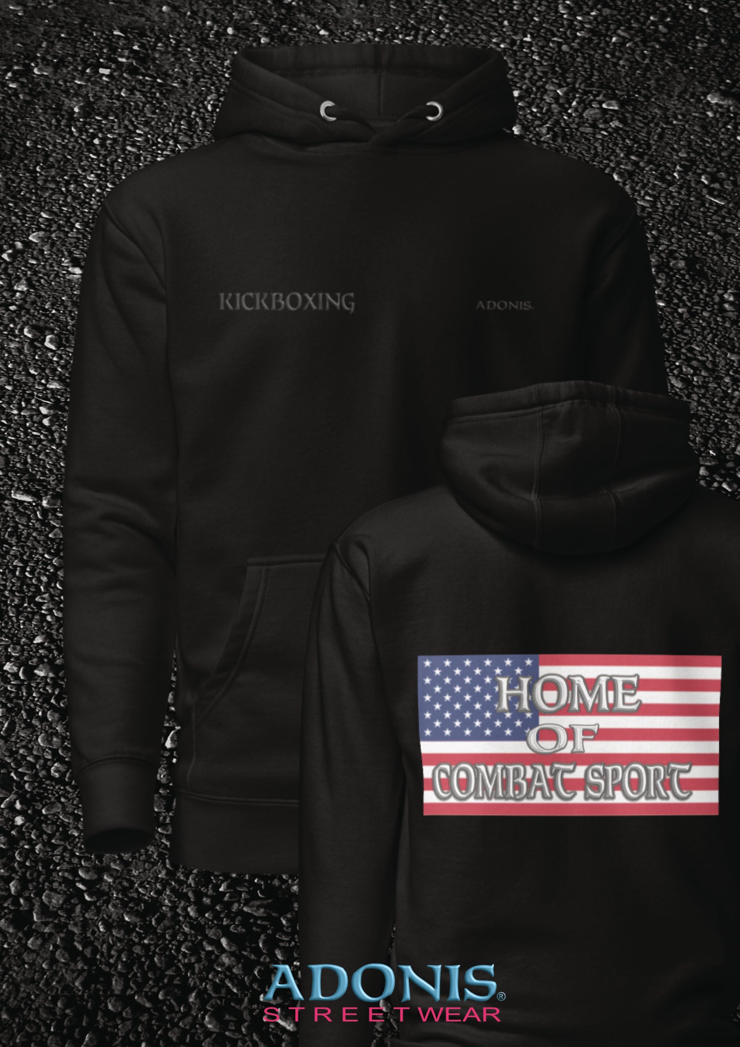 Adonis Home of Kickboxing unisex Hoodie
