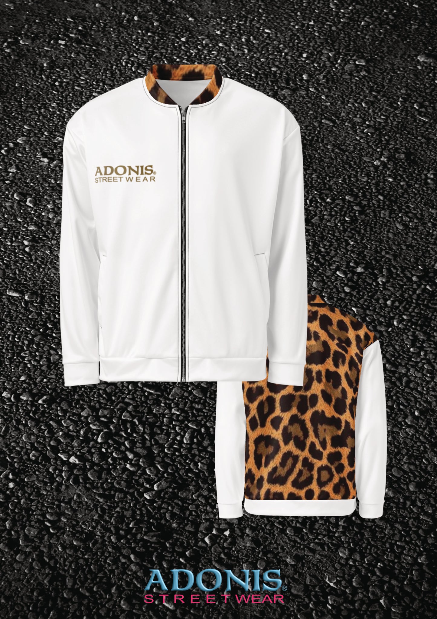Adonis Streetwear unisex Jacke leopard