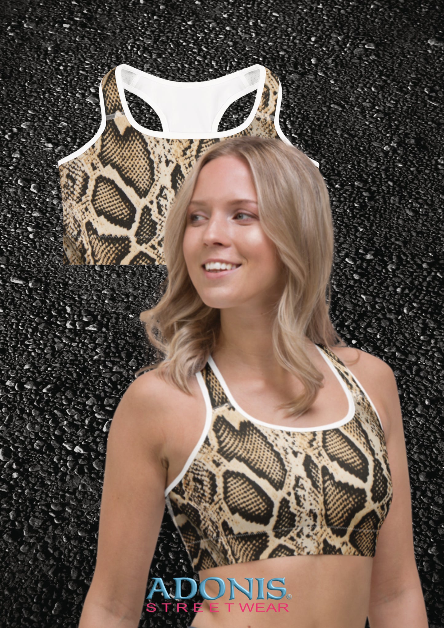 Adonis Streetwear Sport-BH goldensnake