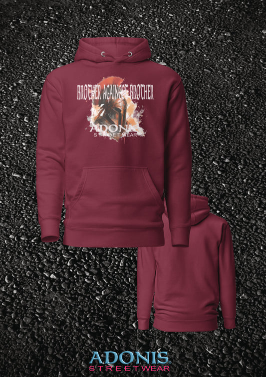 ADONIS Brother againgst Brother Streewear Hoodie