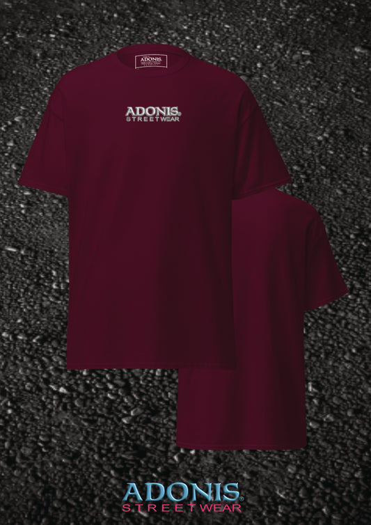 ADONIS Classic Collection burgund unisex T-Shirt
