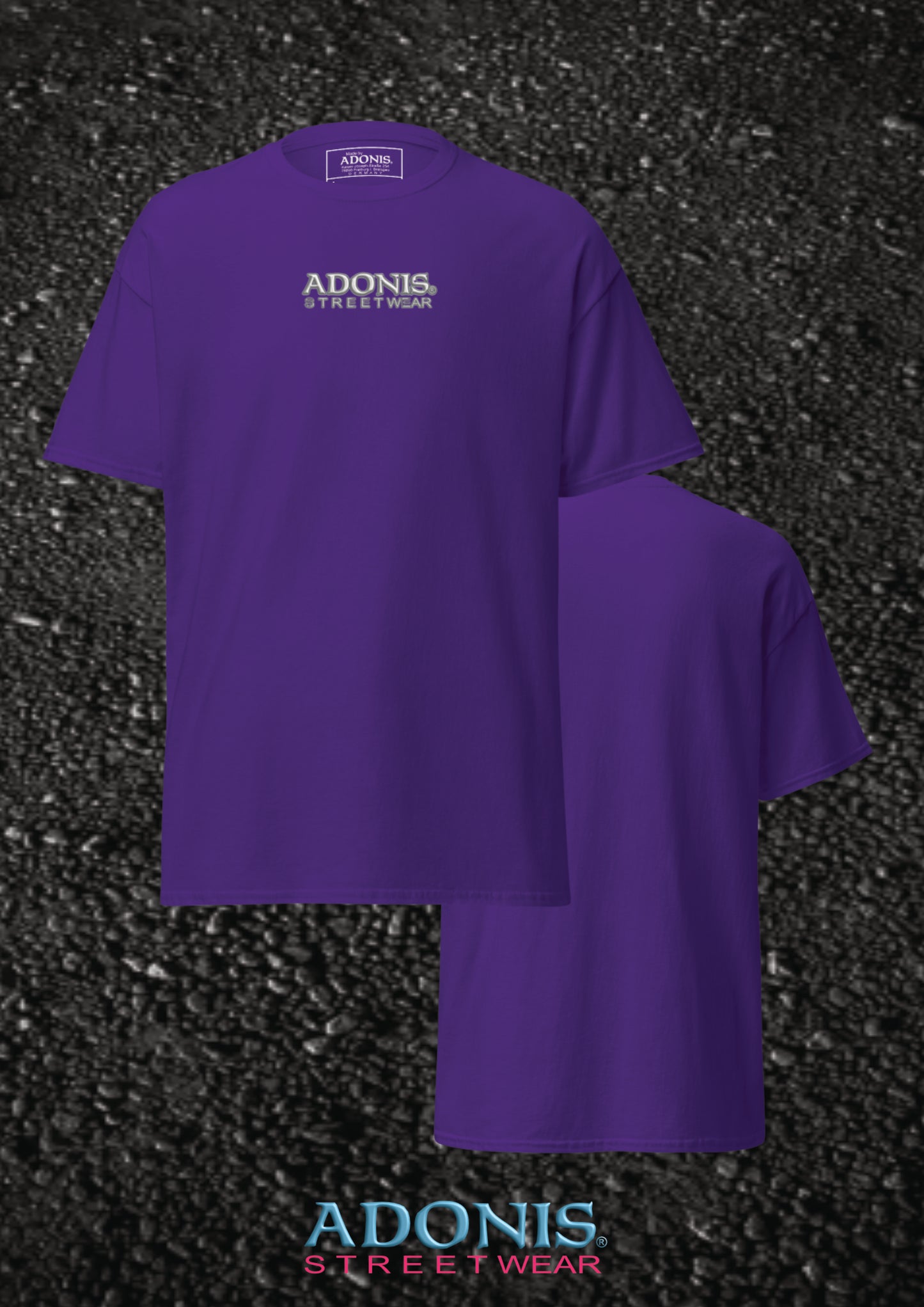 ADONIS CLASSIC COLLECTION purple unisex T-Shirt