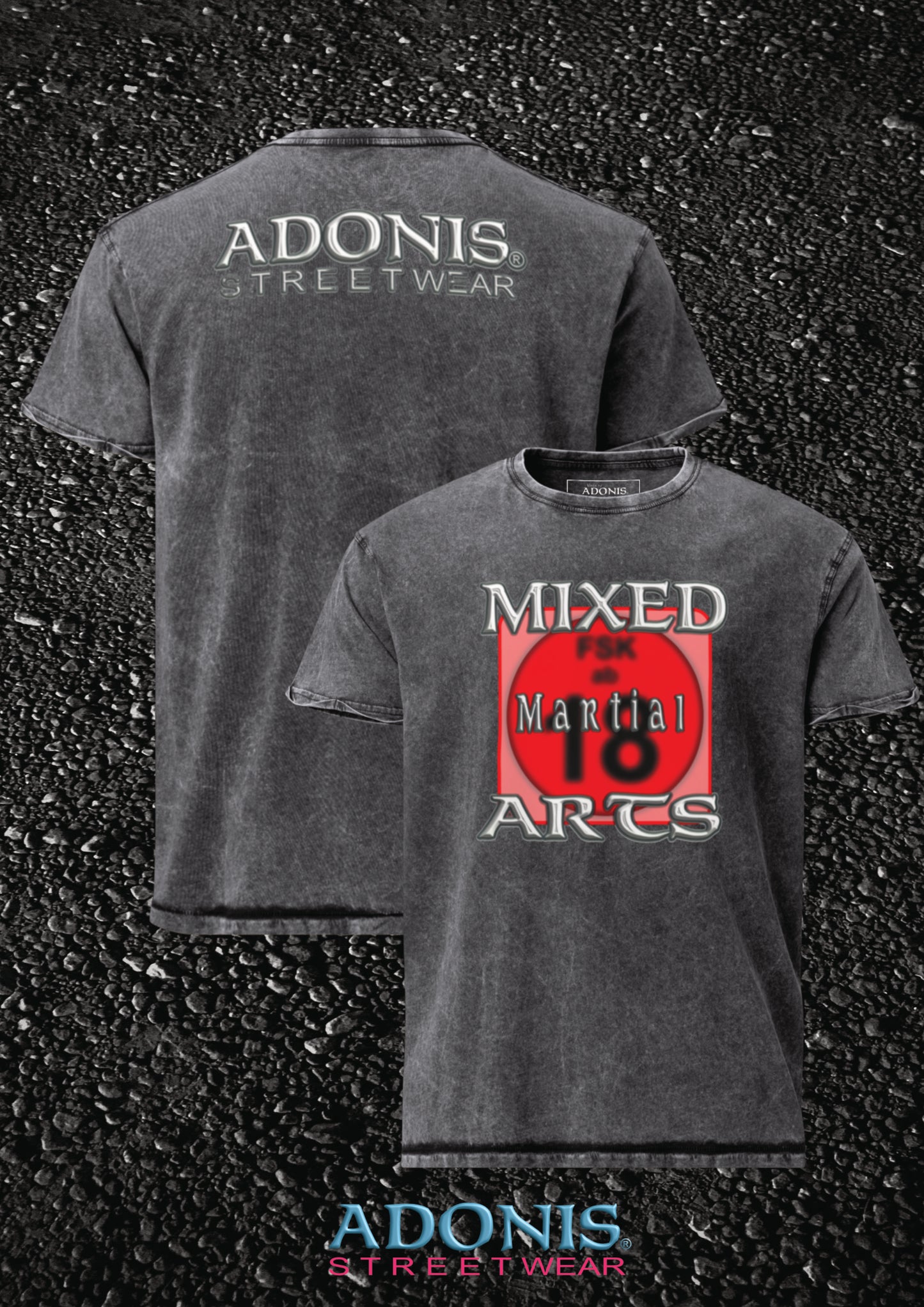 ADONIS MMA FSK18 unisex Streetwear Shirt