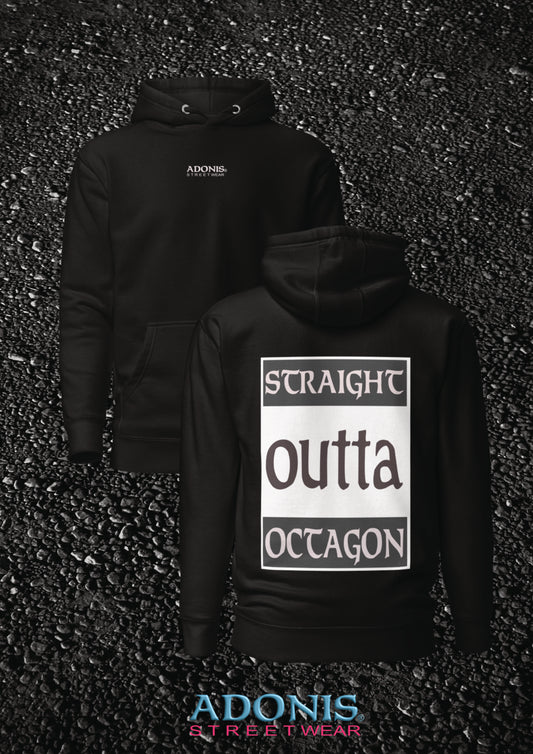 Adonis unisex Streetwear Hoodie Straight outta Octagon